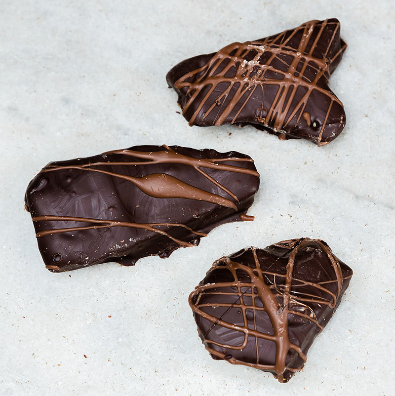 Chocolate Dipped Cinder Toffee